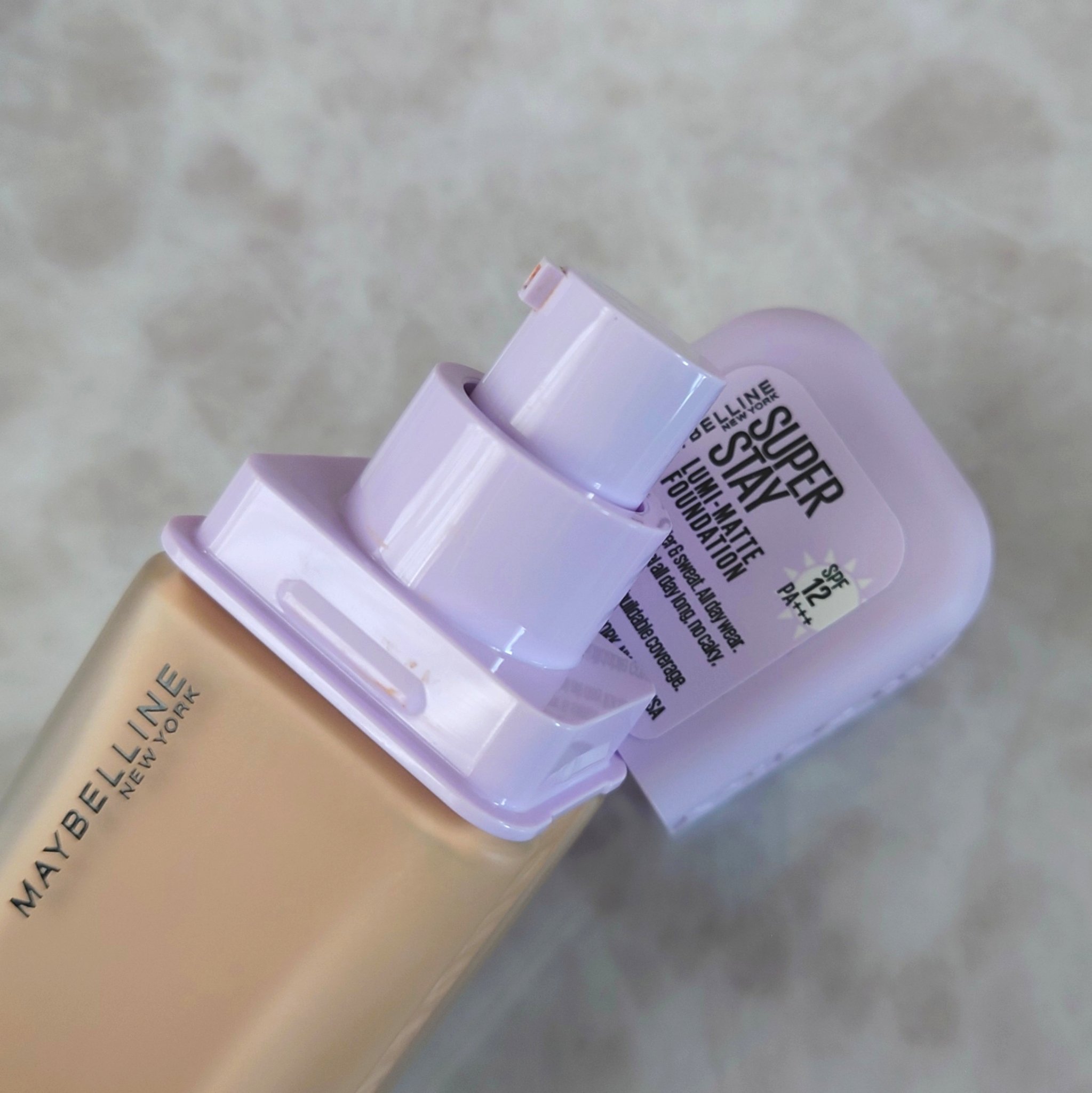 SPステイ ルミマット リキッド ファンデーション/MAYBELLINE NEW YORK/リキッドファンデーションを使ったクチコミ（3枚目）