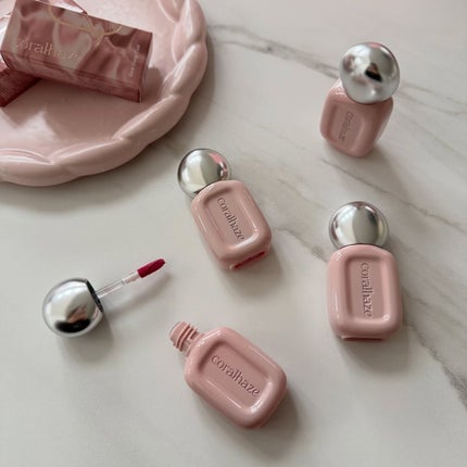 デュー ドロップ ティント/Coralhaze/リップティントを使ったクチコミ(1枚目)