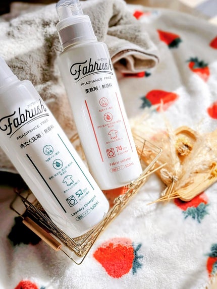ファブラッシュ 濃縮洗たく洗剤 無香料/fabrush/洗濯洗剤を使ったクチコミ(2枚目)