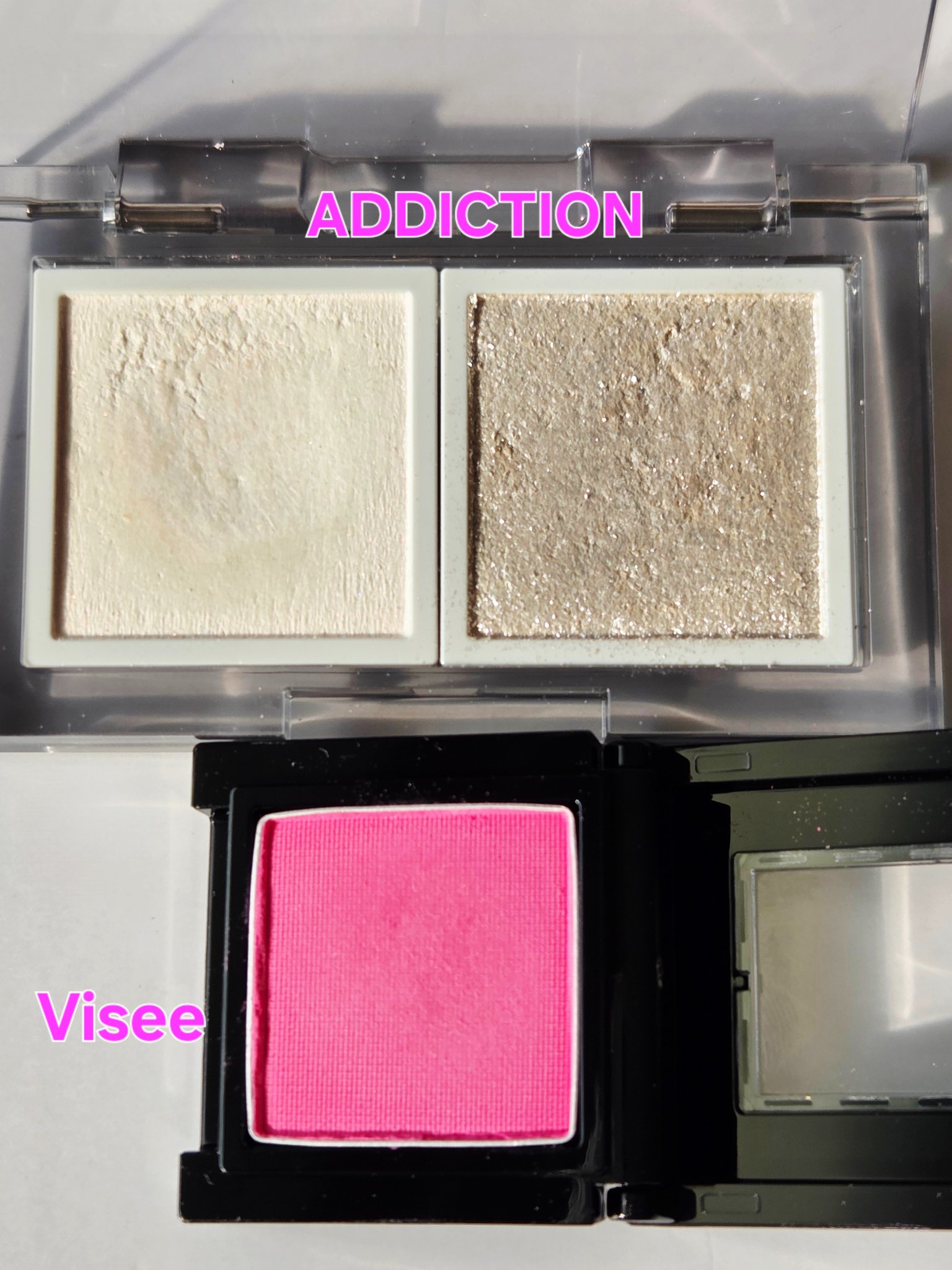 アディクション ザ シングル アイシャドウ ネイキッドシアー 002N Over the Cloud/ADDICTION/単色アイシャドウを使ったクチコミ（1枚目）