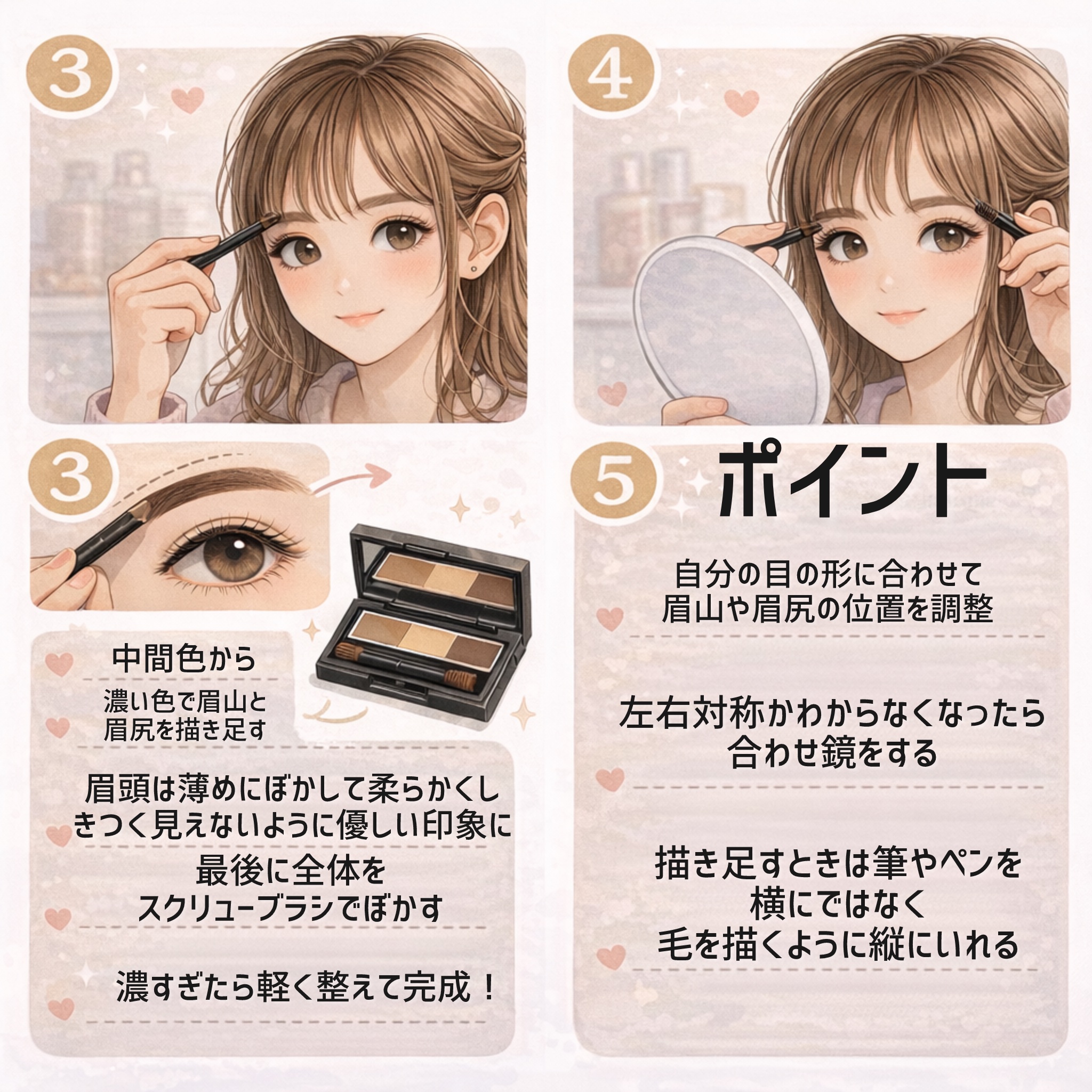 ケイト デザイニングアイブロウ3D/KATE/パウダーアイブロウを使ったクチコミ（3枚目）