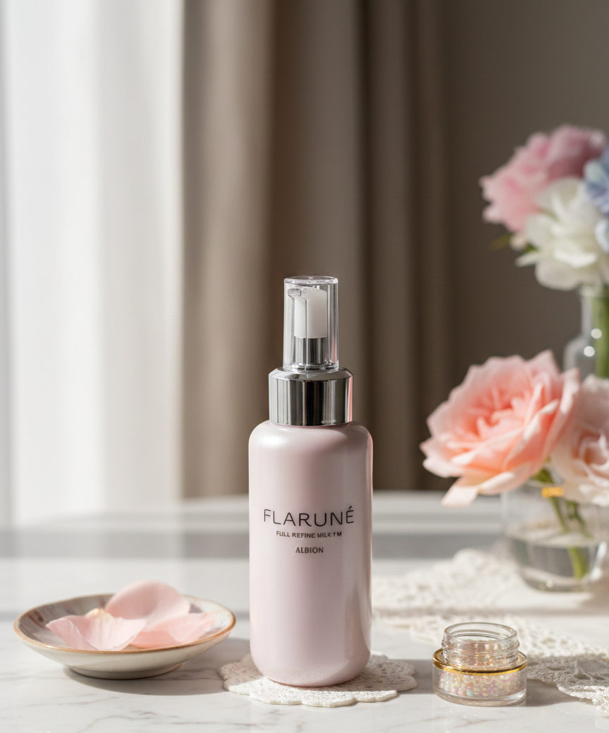 フラルネ フルリファイン ミルク f EM 200g/ALBION/乳液を使ったクチコミ（1枚目）