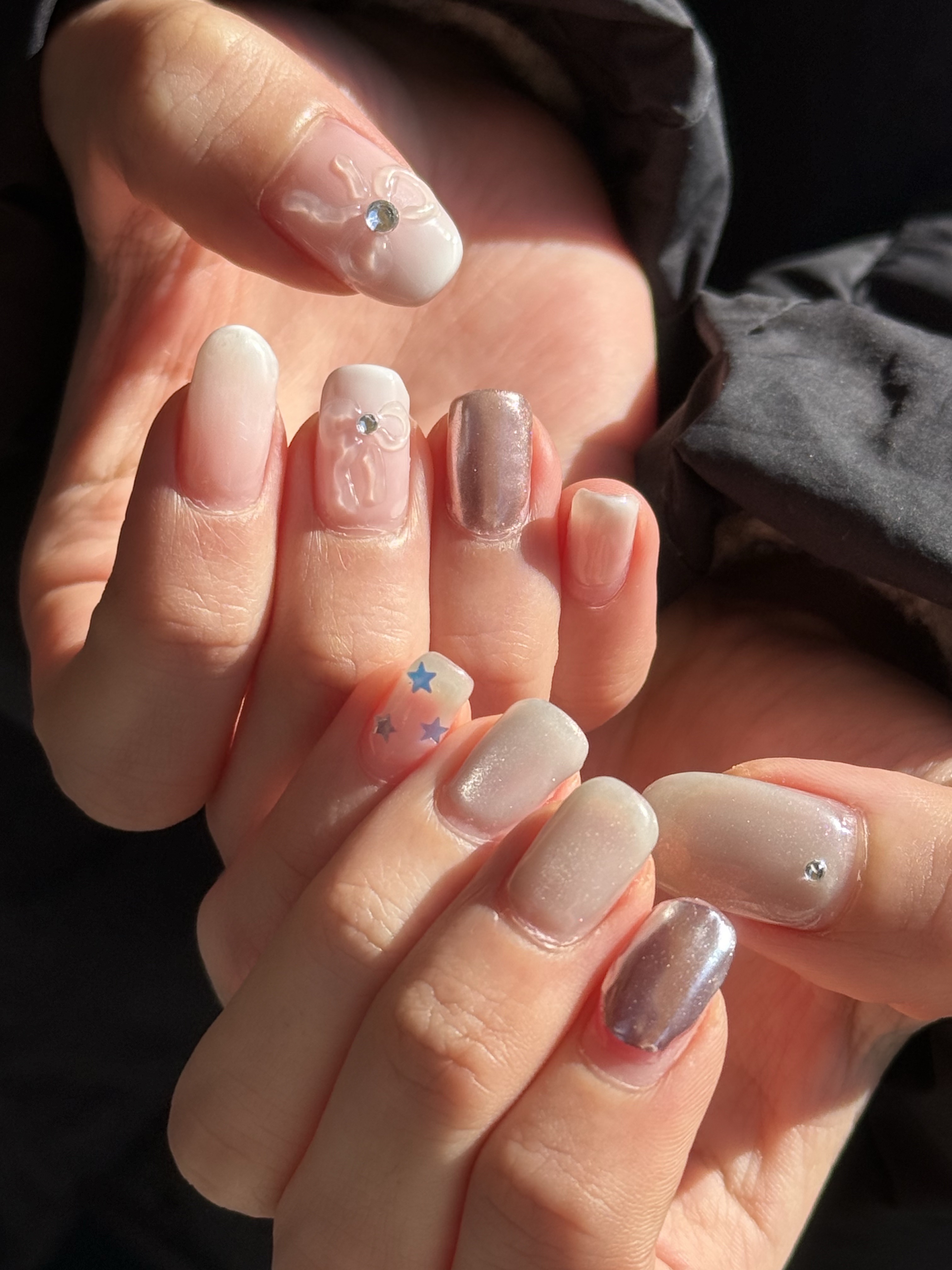 ジェルネイル（ライト対応）/セリア/ジェルネイルを使ったクチコミ（2枚目）