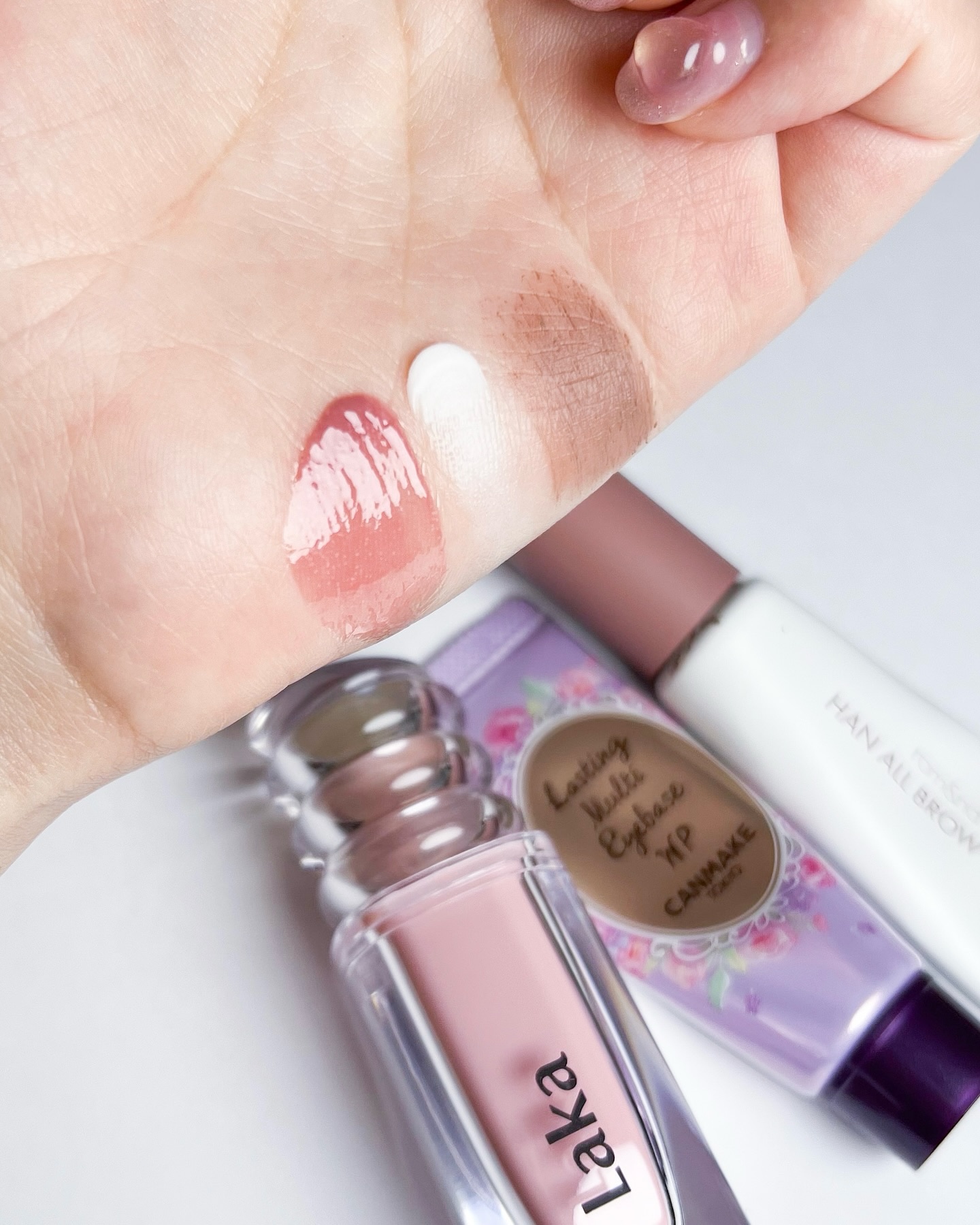 マイフェイブムードアイパレット 9カラー 13 オールモストグレイプ/HOLIKA HOLIKA/アイシャドウパレットを使ったクチコミ（3枚目）