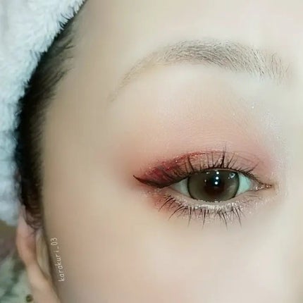 ラズル アイカラー/エレガンス ラズル /単色アイシャドウを使ったクチコミ(2枚目)