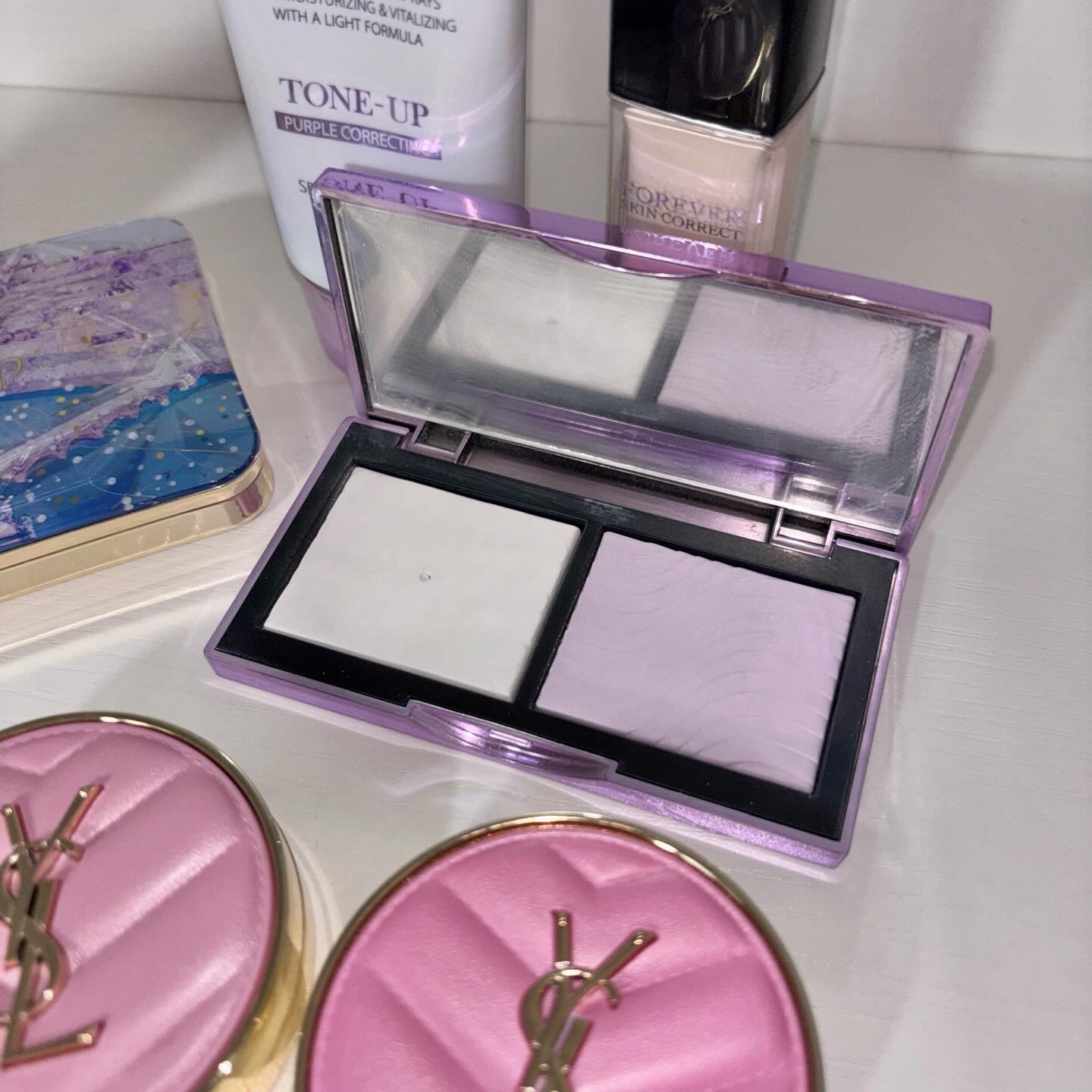 スタジオ フィックス プロ セット ブラー プレスト パウダー デュオ/M・A・C/プレストパウダーを使ったクチコミ（3枚目）