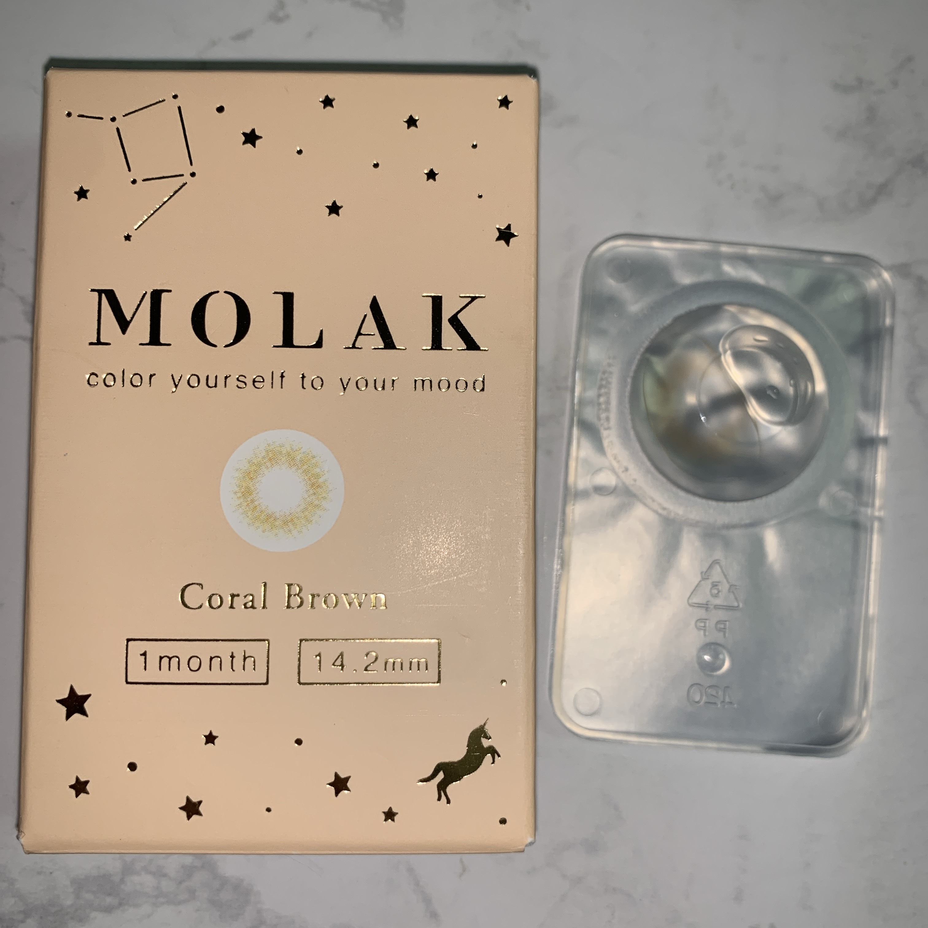 MOLAK 1month/MOLAK/１ヶ月（１MONTH）カラコンを使ったクチコミ（1枚目）