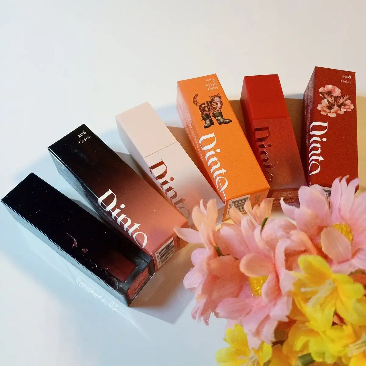 マダムバタフライコレクション ブラーニングリップベール/Dinto/口紅を使ったクチコミ（1枚目）