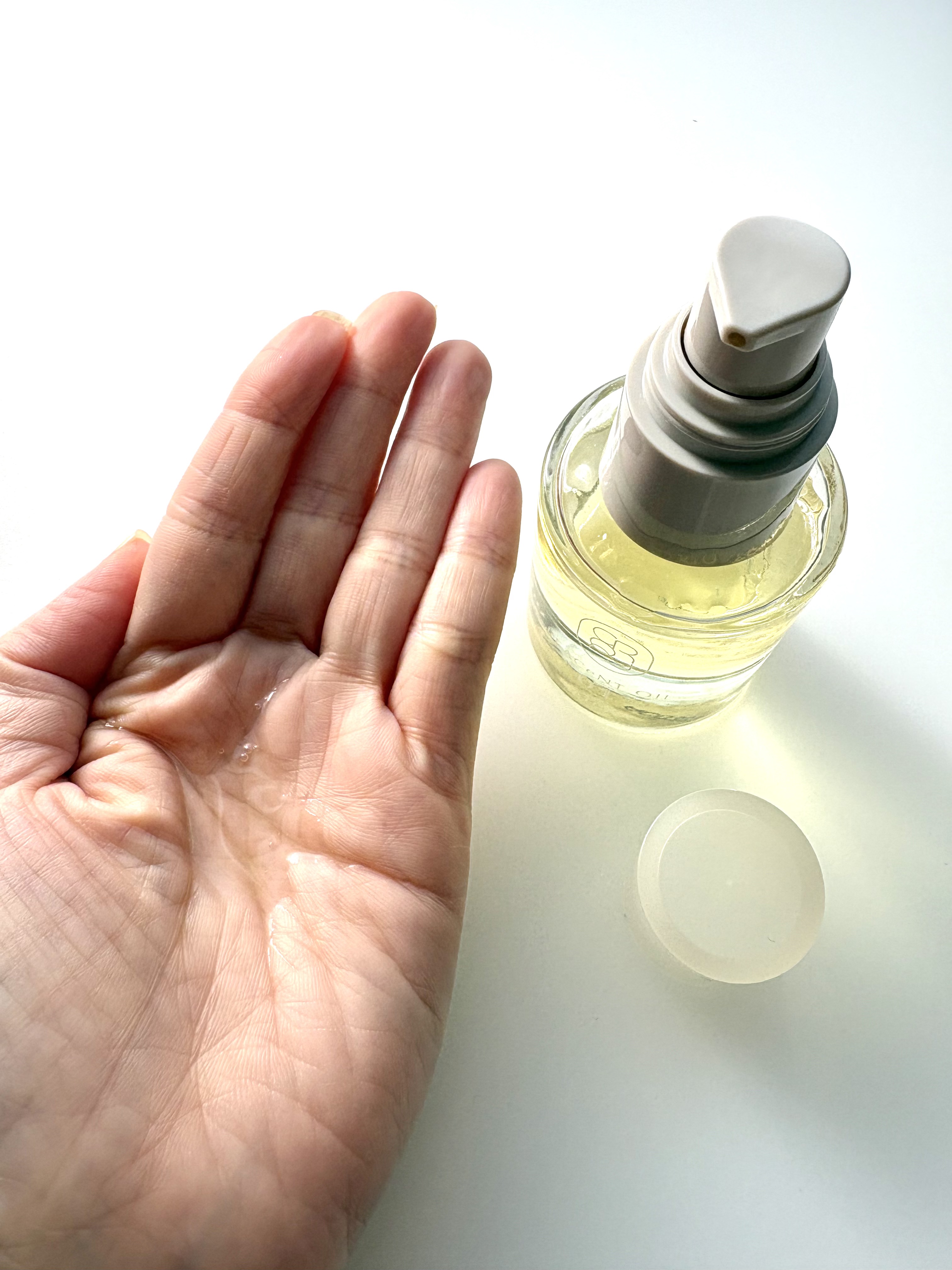 ピアセントオイル 01M/クロニー/ヘアオイルを使ったクチコミ（3枚目）