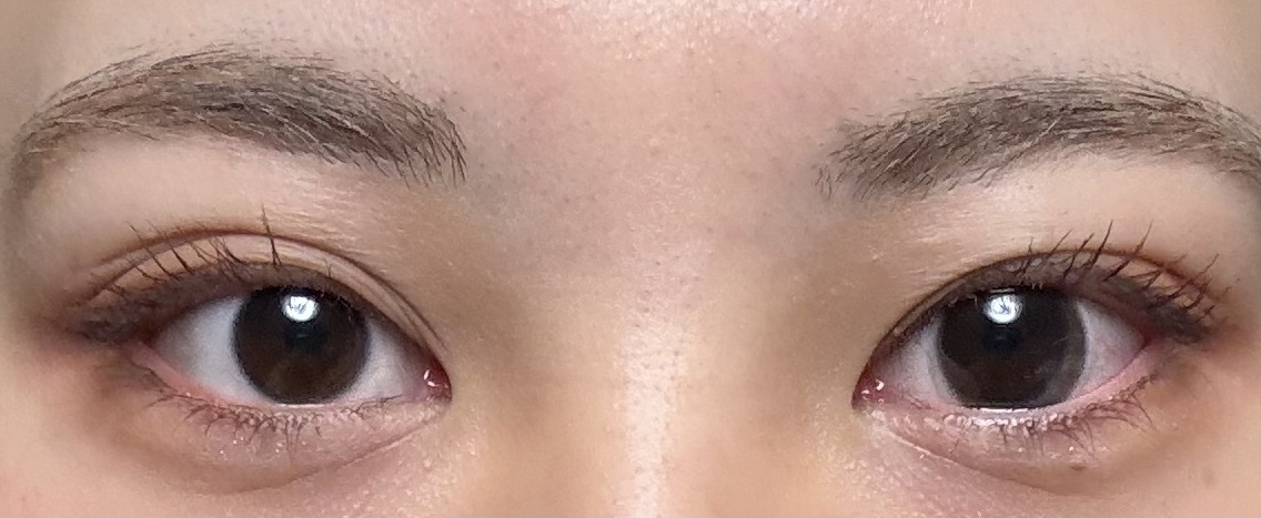 Kaica 1day 優月ブラック（Yuzuki Black）/Kaica/ワンデー（１DAY）カラコンを使ったクチコミ（2枚目）