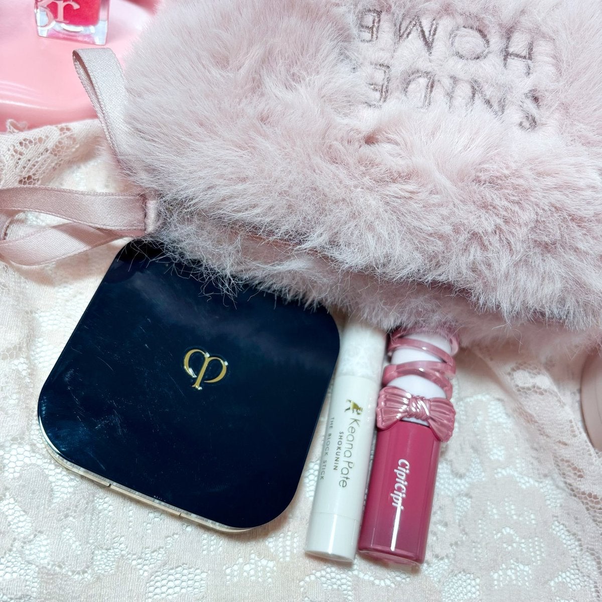 ジルスチュアート　メルティシマー ブラッシュ 103 twinkle organdy(限定色)/JILL STUART/パウダーチークを使ったクチコミ（2枚目）