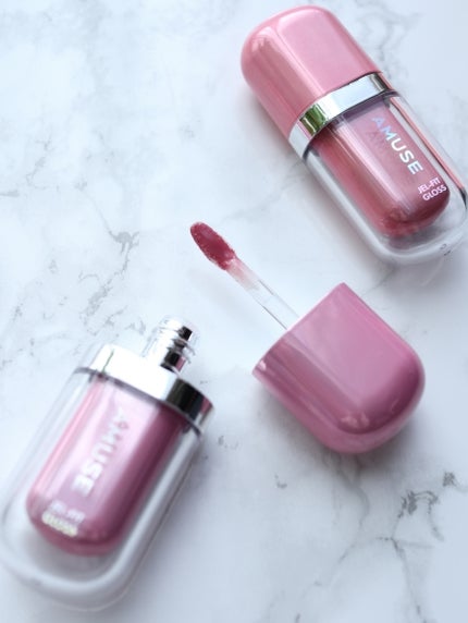 ジェルフィットグロス/AMUSE/リップグロスを使ったクチコミ(2枚目)