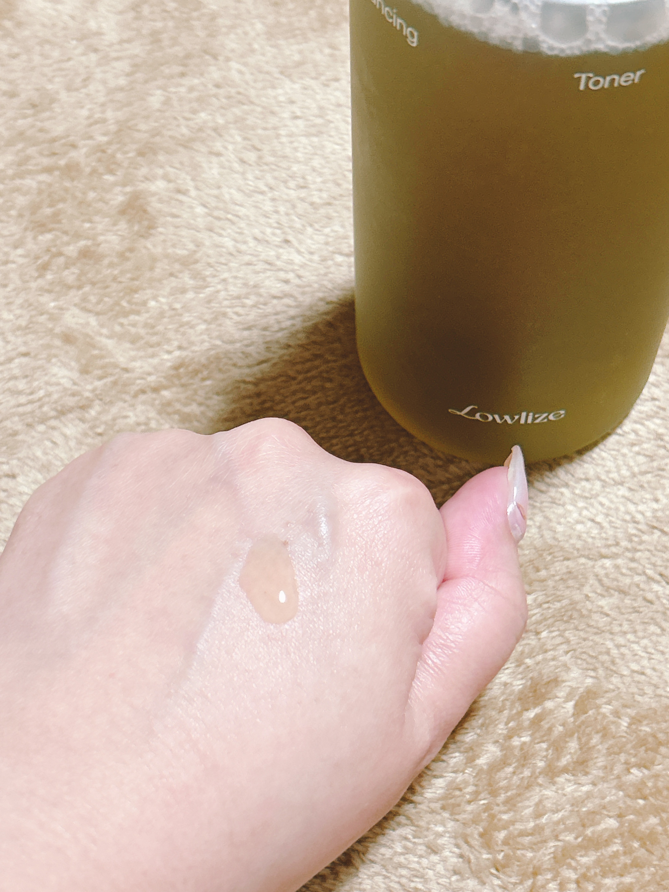 ファーストバランシングトナー/Lowlize/化粧水を使ったクチコミ（3枚目）