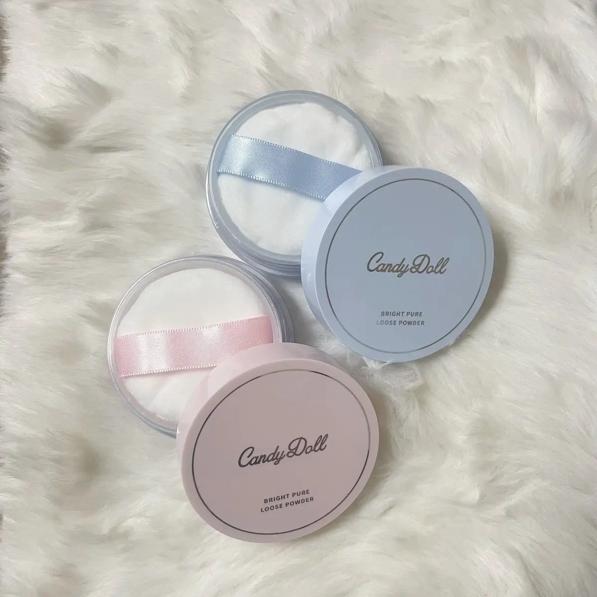 ブライトピュアルースパウダー プリズムリッチブルー/CandyDoll/ルースパウダーを使ったクチコミ（2枚目）