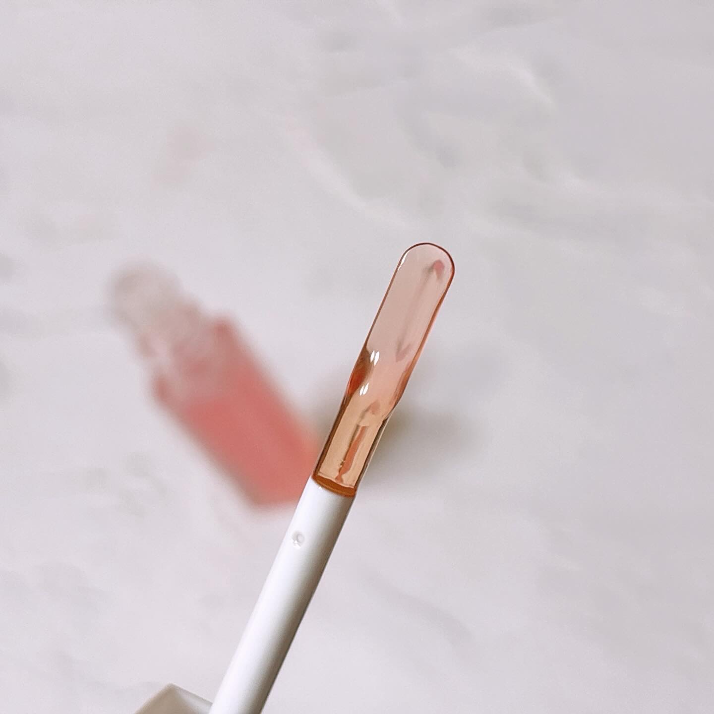 KISS SHOT /MAKE COVER/リップオイルを使ったクチコミ（3枚目）