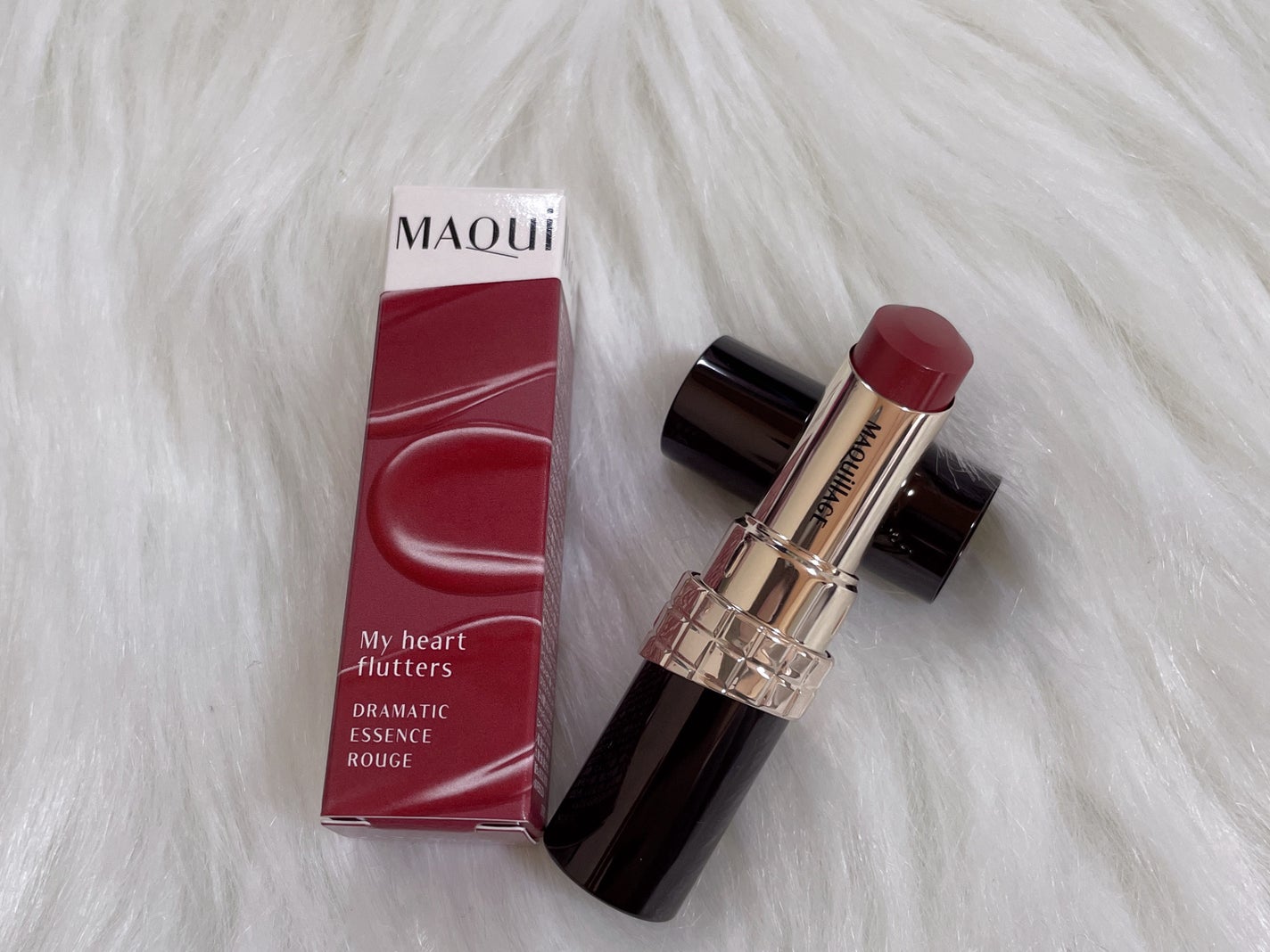 ドラマティックエッセンスルージュ/マキアージュ/口紅を使ったクチコミ(1枚目)