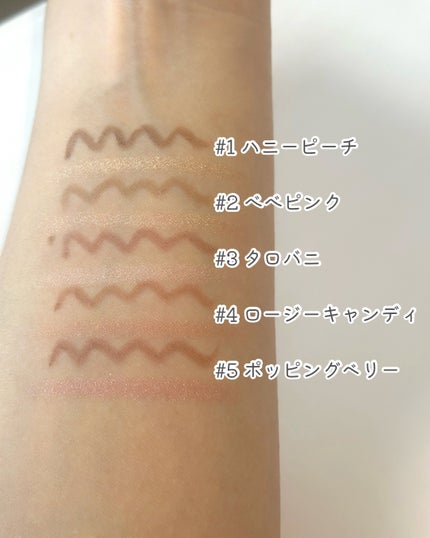 カラープレイデュアルライナー/2aN/スティックアイシャドウを使ったクチコミ(2枚目)