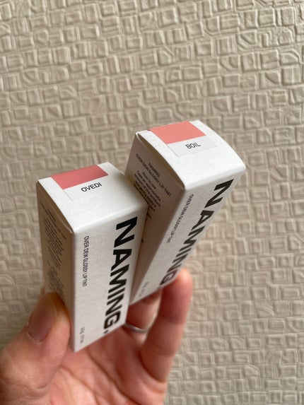 オーバーデューグロッシーリップティント/NAMING./リップティントを使ったクチコミ(3枚目)