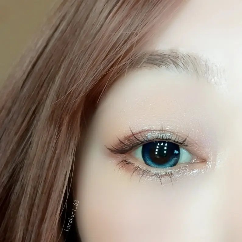 オッドアイズ 1day/ザピエル/カラーコンタクトレンズを使ったクチコミ（3枚目）