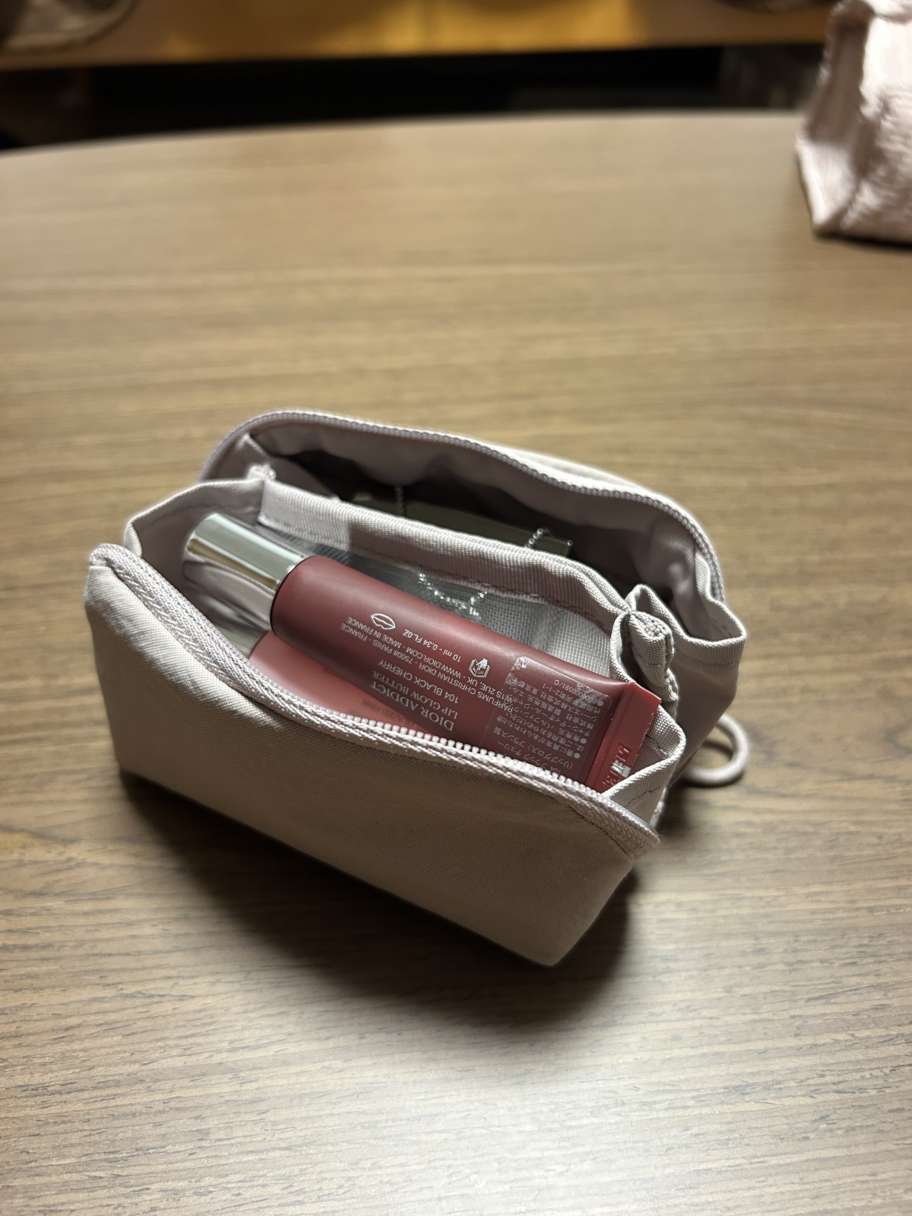 ディオール アディクト リップ グロウ バター 105 ライチ/Dior/口紅・グロス・リップライナー・リップケアを使ったクチコミ（2枚目）