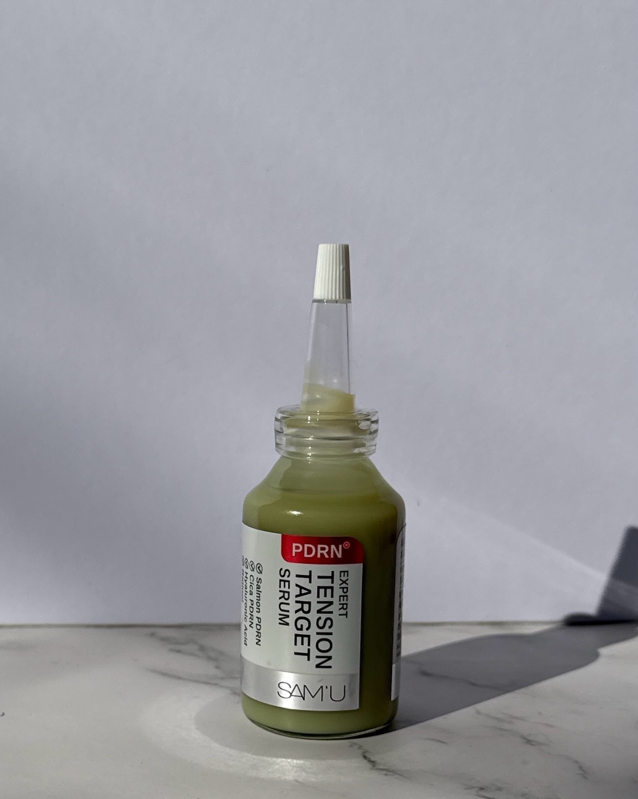 『 SAM’U / PDRNエキスパートテンションターゲットセラム 』
⁡
⁡
✔︎サーモンPDRN、Cica PDRN、ヒアルロン酸、レチノール
✔︎コエンザイムQ10(ユビキノン)、ビフィダ発酵エキス、13種のペプチド
⁡
◇このような