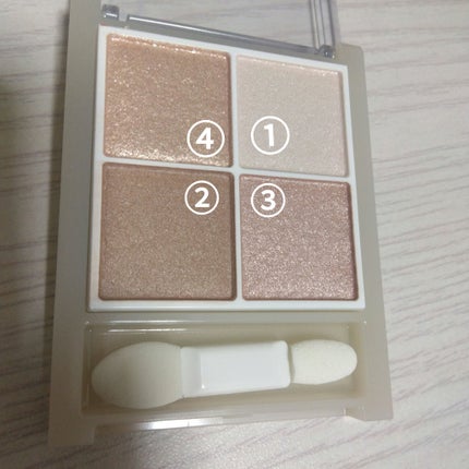 CEZANNE ペールトーンアイシャドウのクチコミ「✨️淡色グラデでソフトな陰影を作る4色アイシャドウ✨️
CEZANNE
ペールトーンアイシャ.....」(2枚目)