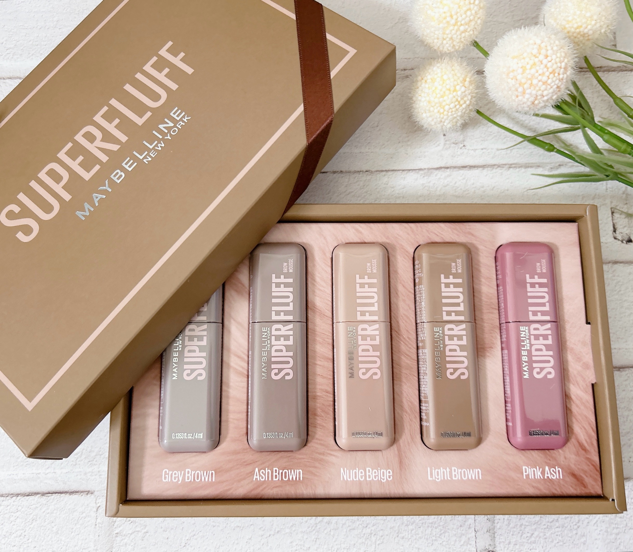 ＳＰ フラッフ ブロウ ムース/MAYBELLINE NEW YORK/眉マスカラを使ったクチコミ（2枚目）