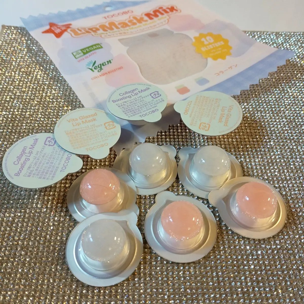 ビタグレーズドリップマスク/TOCOBO/リップマスクを使ったクチコミ（2枚目）