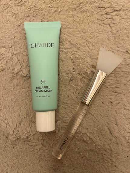 メラピールクリームマスク/CHARDE/ピーリングを使ったクチコミ(1枚目)