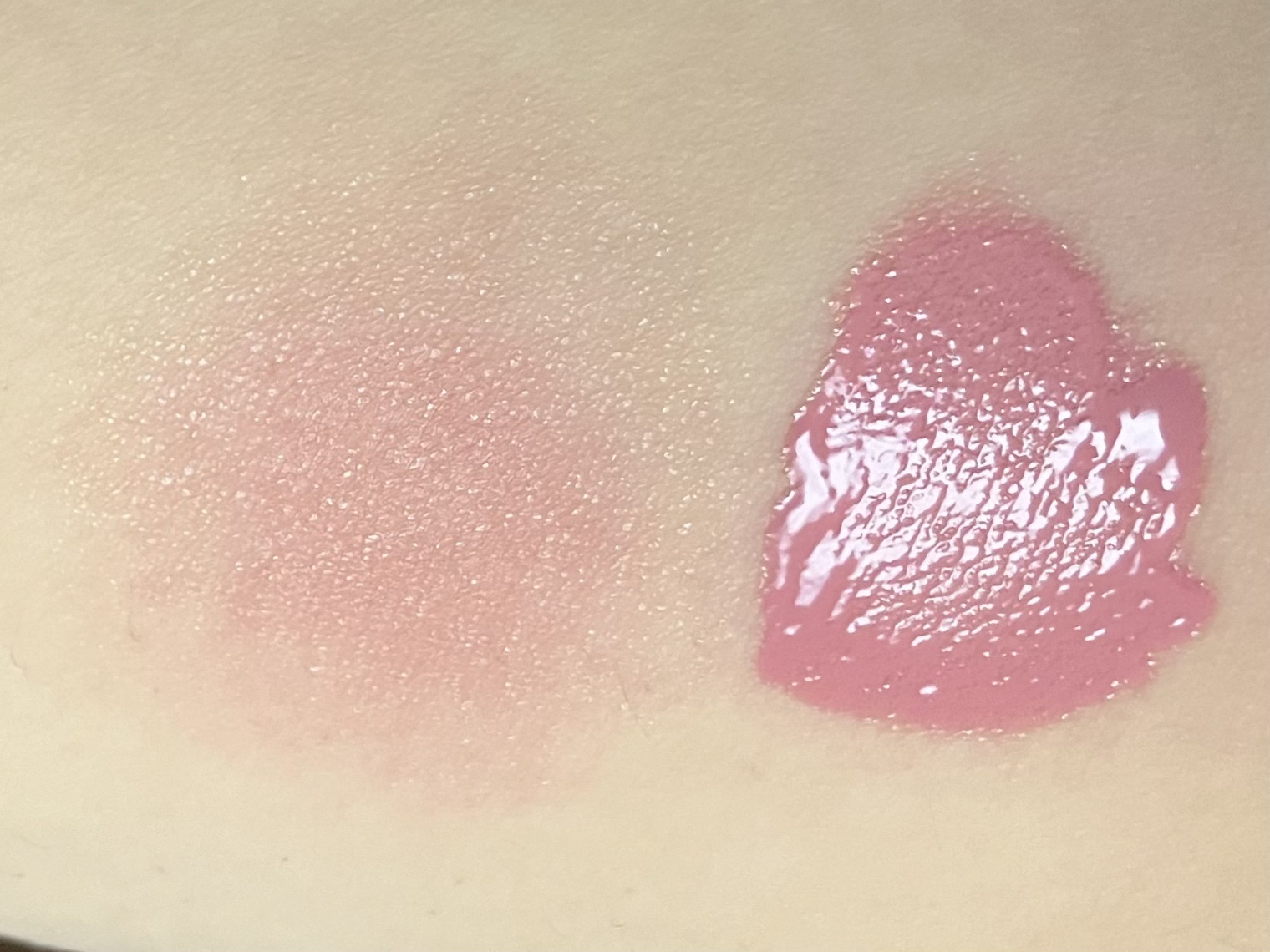 カクテルオイルブラッシャー/glow/リキッドチークを使ったクチコミ（3枚目）