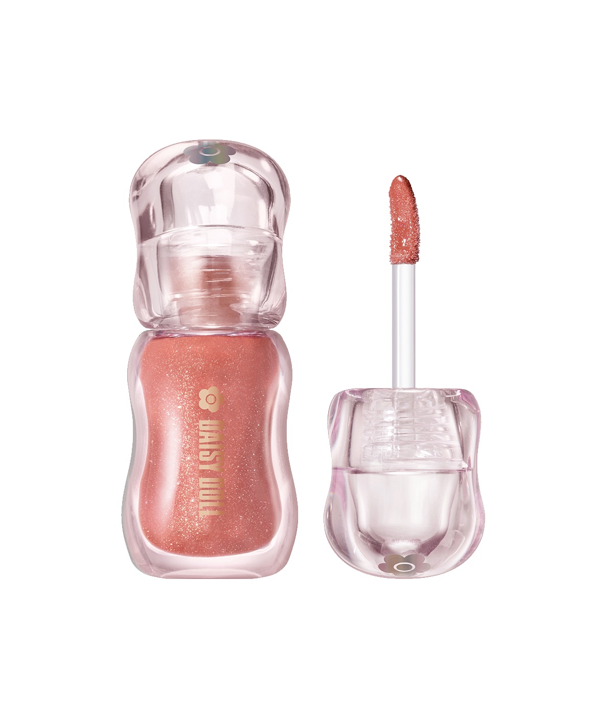 ジュエリー シロップ グロス 03 トワイライトピーチ/DAISY DOLL by MARY QUANT/リップグロスを使ったクチコミ（1枚目）