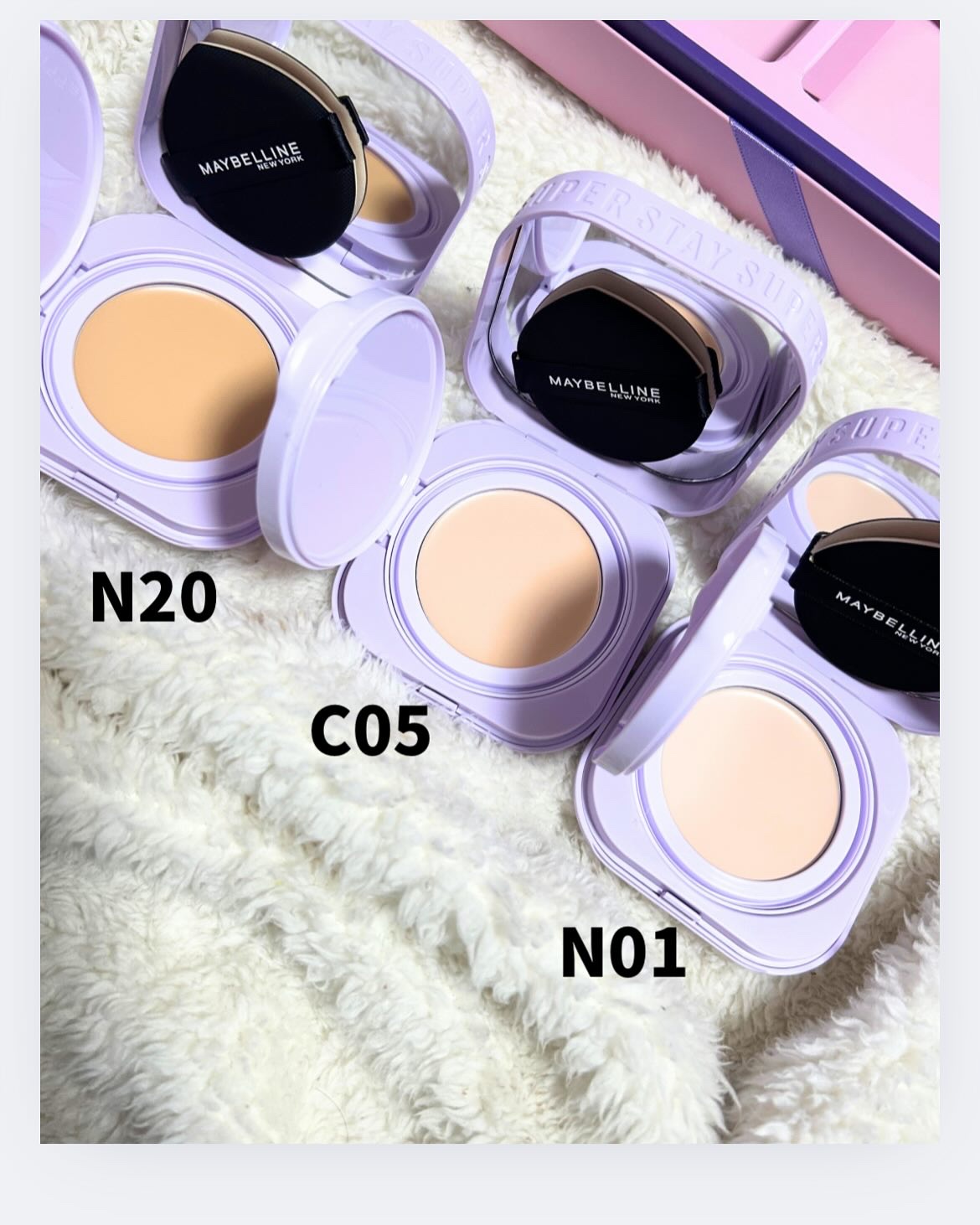 SPステイ クリームパクト ファンデーション/MAYBELLINE NEW YORK/クリーム・エマルジョンファンデーションを使ったクチコミ（3枚目）