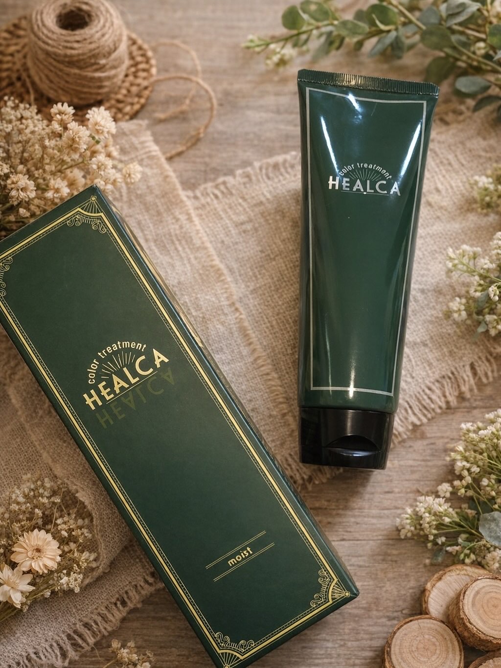 HEALCAカラートリートメント moist/HEALCA/ヘアカラーを使ったクチコミ（1枚目）