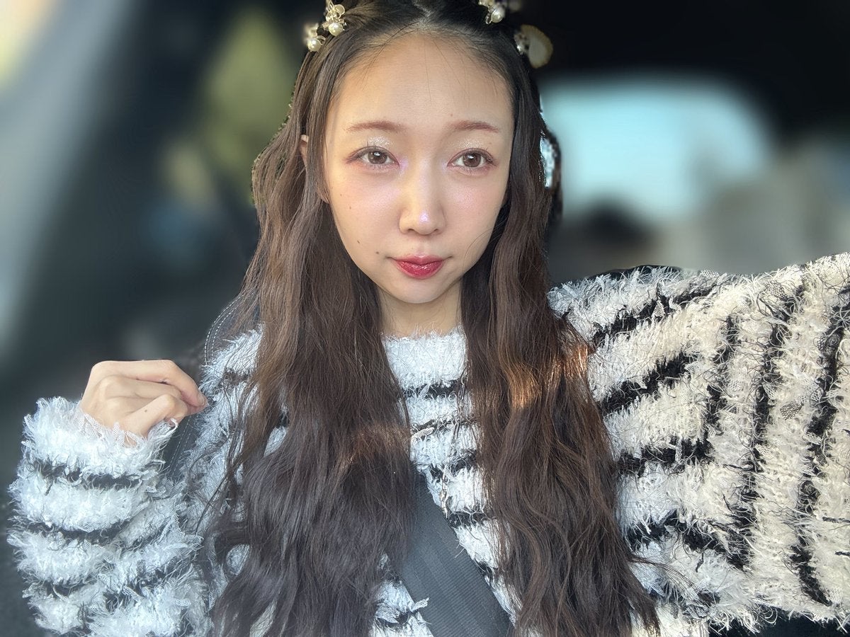 ジルスチュアート　メルティシマー ブラッシュ 103 twinkle organdy(限定色)/JILL STUART/パウダーチークを使ったクチコミ（3枚目）