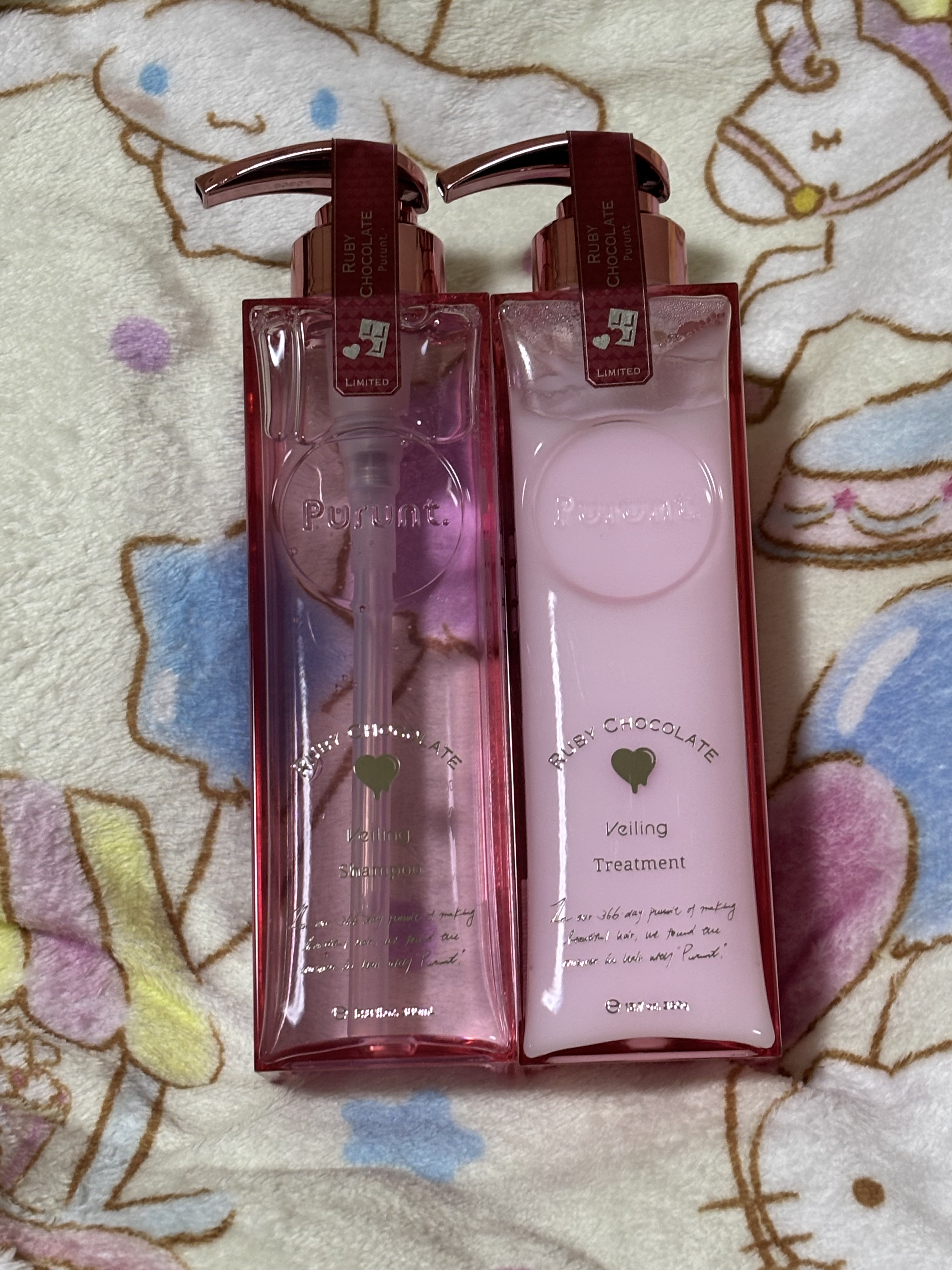 プルント　ヴェーリング　ペアセット　ルビーチョコレート/Purunt./シャンプー・コンディショナーを使ったクチコミ（2枚目）