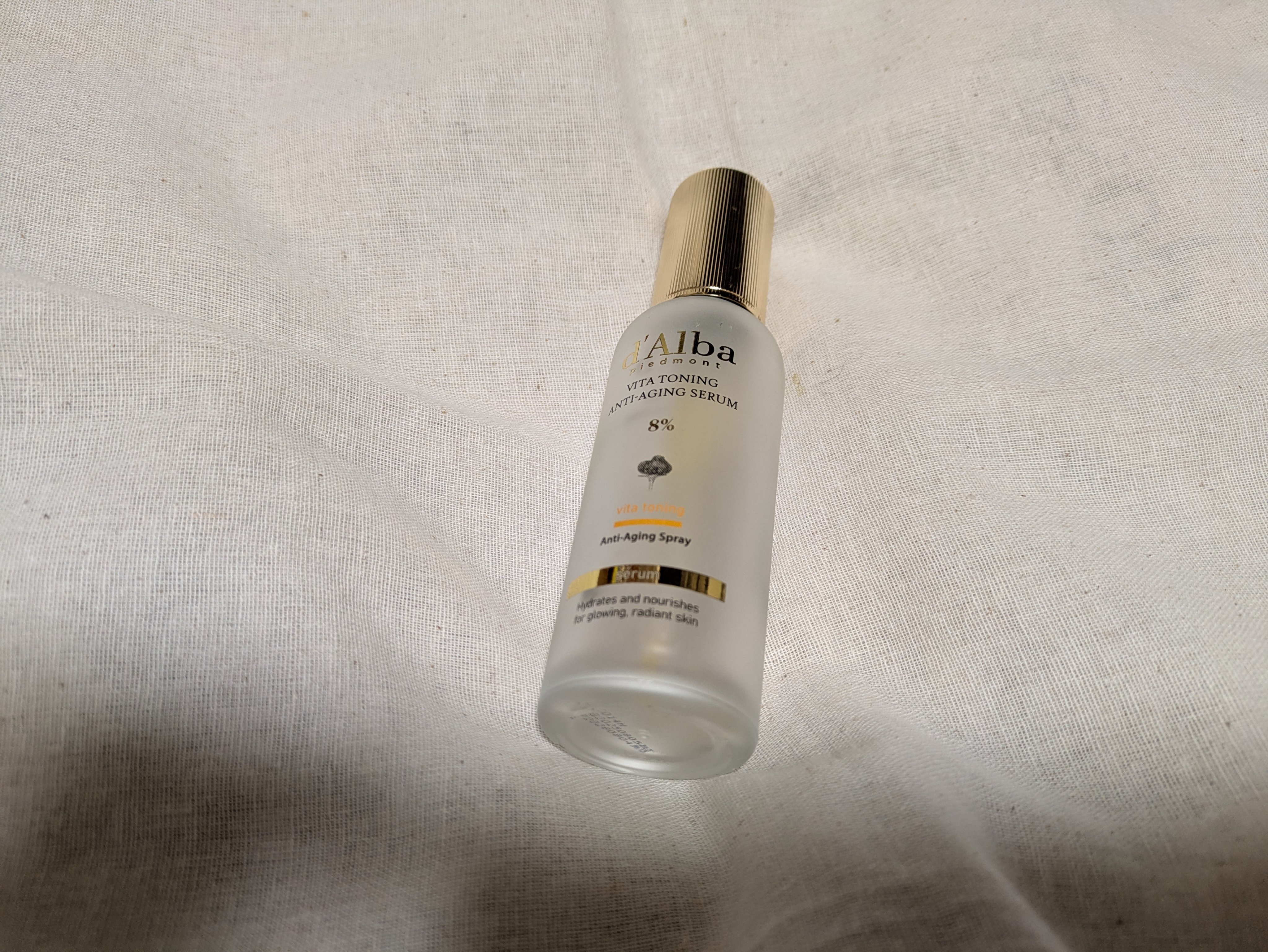 ビタトーニングエイジングケアスプレーセラム8%/ダルバ/美容液を使ったクチコミ（1枚目）