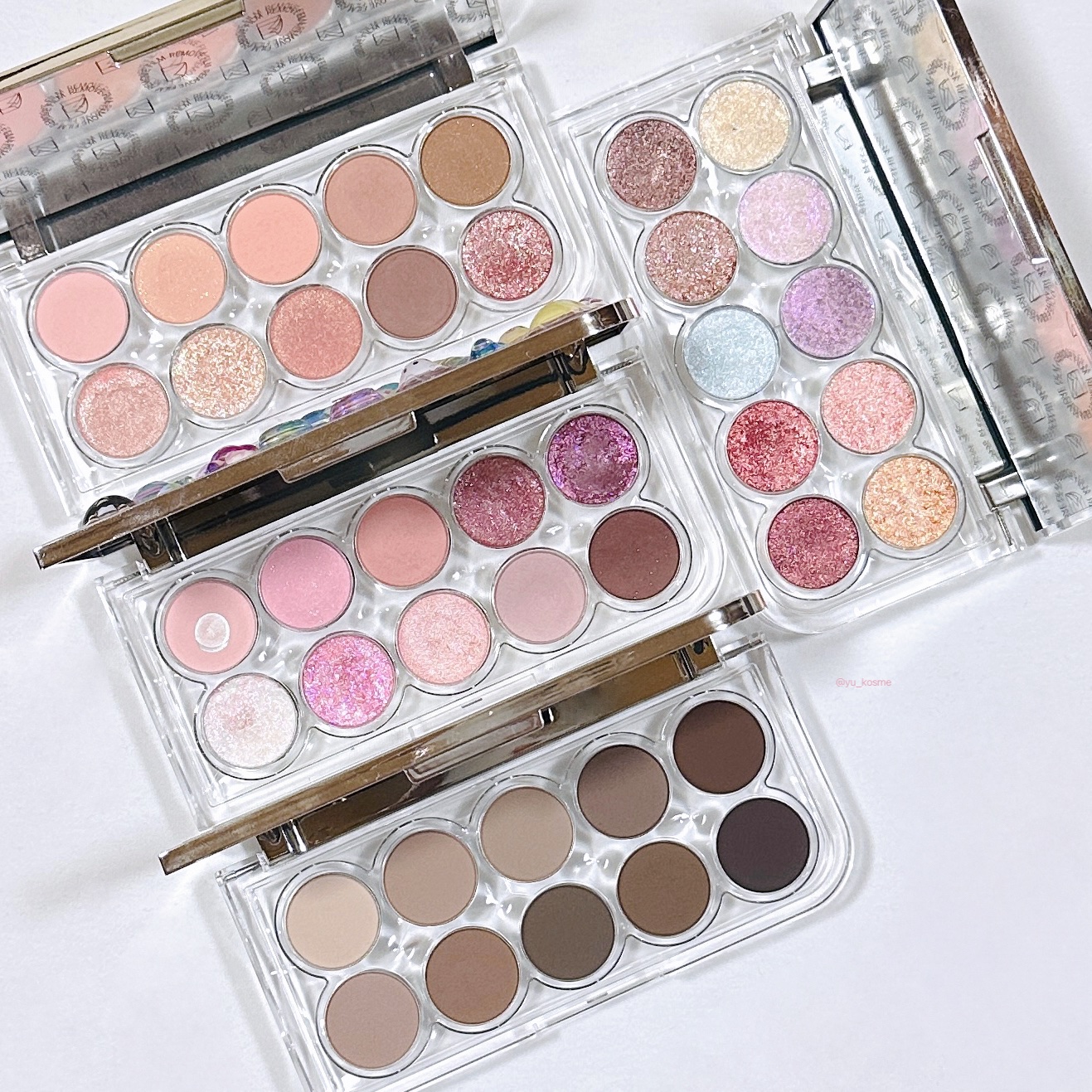 \高発色のアイシャドウパレット🎨/

────────────
♡LUMMIR Light On Eyes Eyeshadow Palette
01.Spring Morning
02.Summer Night
07.Midnight A