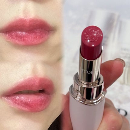 ルージュデコルテ ティント&プランプ/DECORTÉ/リップティントを使ったクチコミ(3枚目)