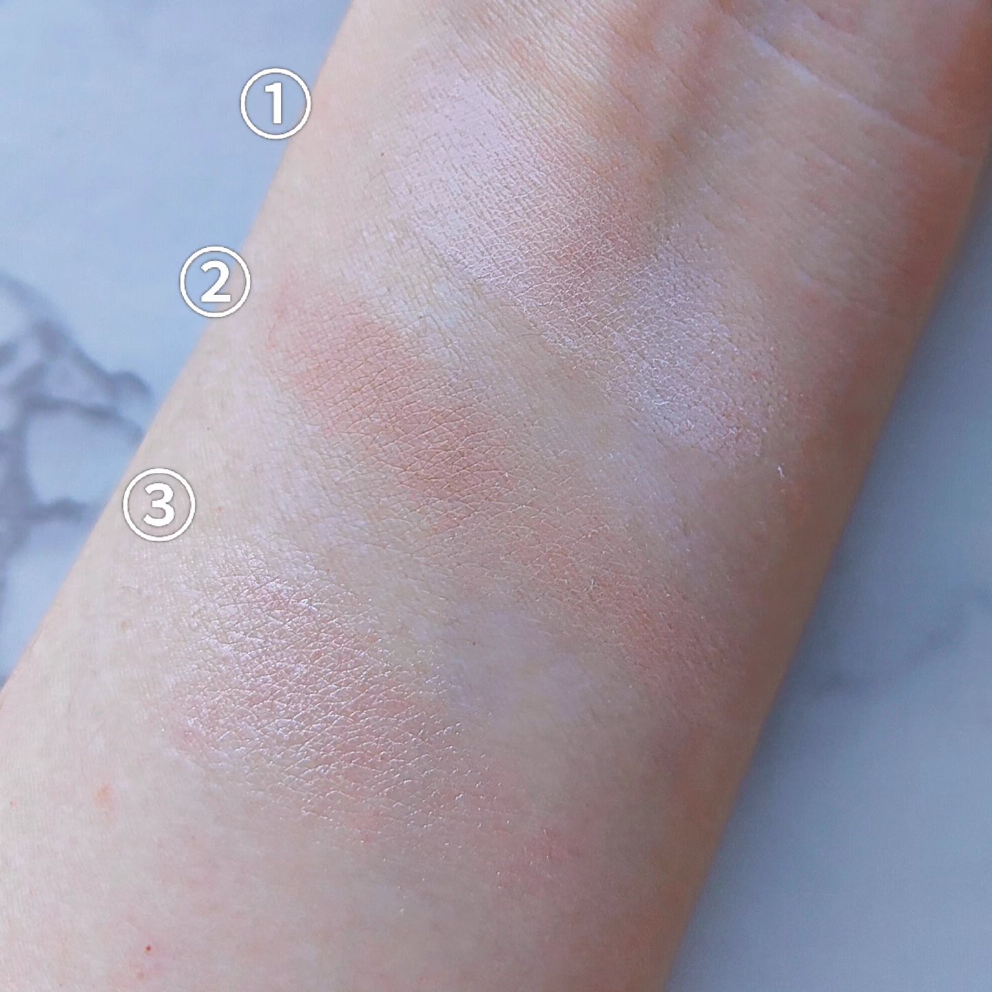 ハイライトシェーディングパレット/TIMAGE/パウダーハイライトを使ったクチコミ（3枚目）