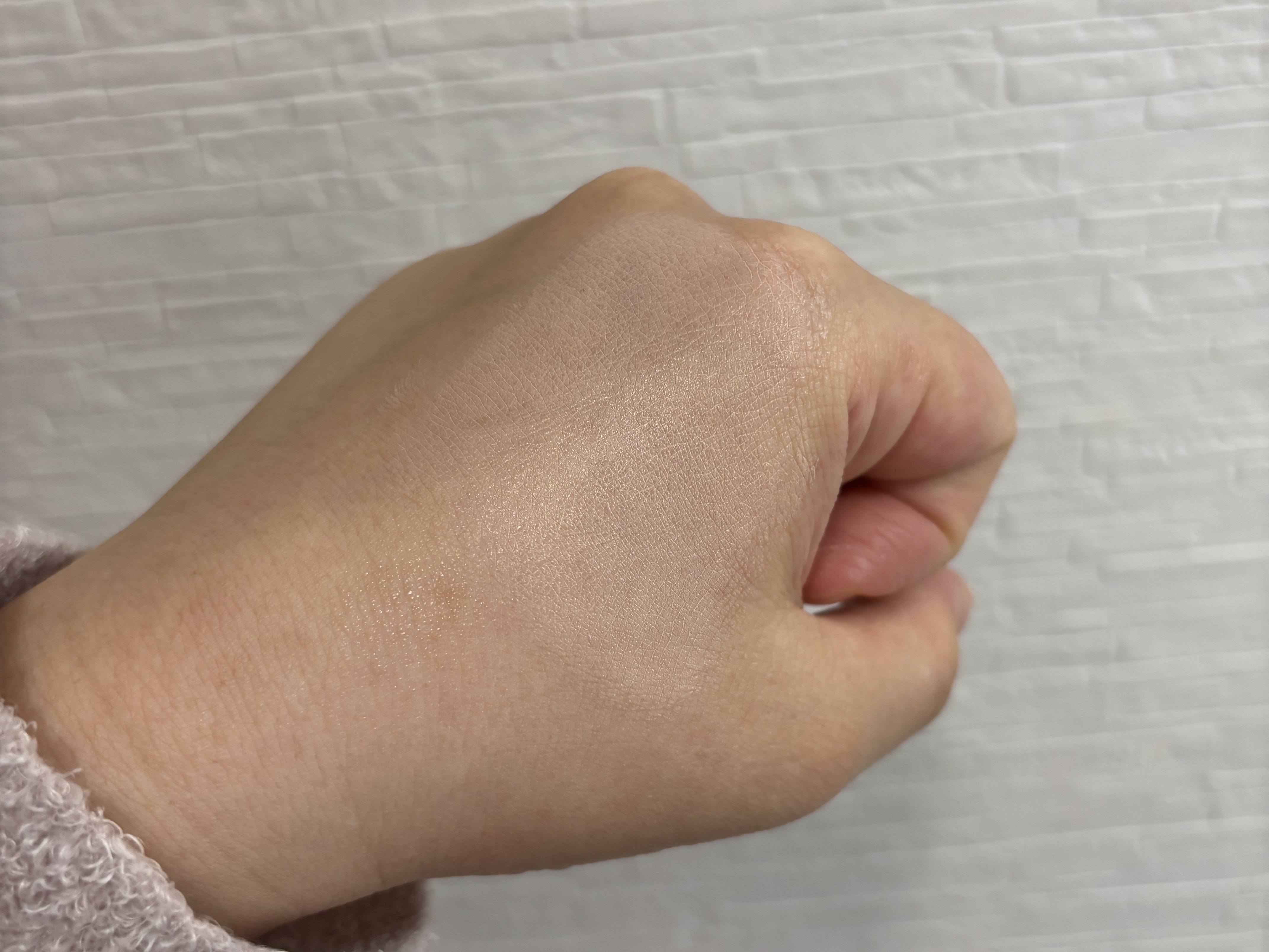 キュレル 潤浸保湿 色づくベースミルク 湯あがりピンク/キュレル/化粧下地を使ったクチコミ（3枚目）