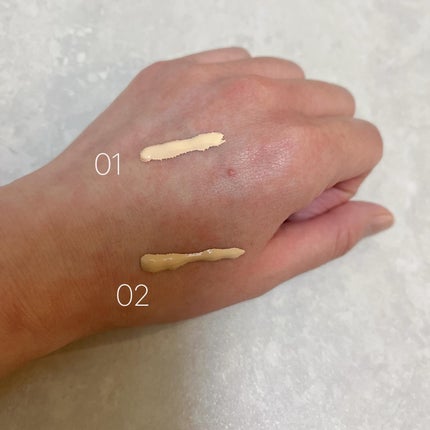 ケイト エアリーチェンジリキッド/KATE/リキッドファンデーションを使ったクチコミ(2枚目)