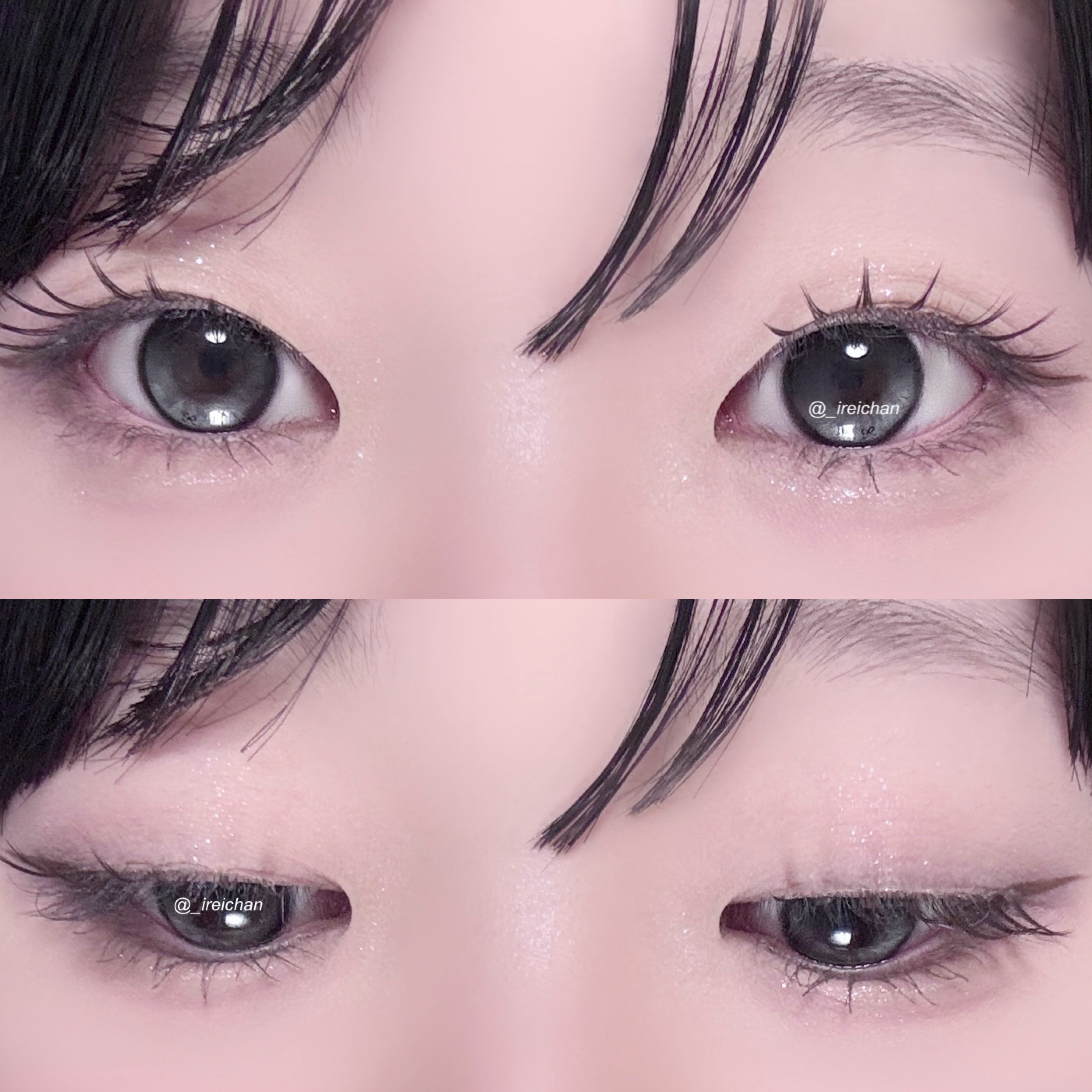 マイフェイブムードアイパレット 9カラー 13 オールモストグレイプ/HOLIKA HOLIKA/アイシャドウパレットを使ったクチコミ（2枚目）