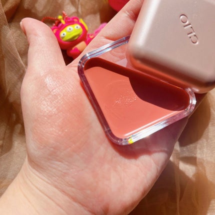 エッセンシャルリップチークタップブラー/CLIO/ジェル・クリームチークを使ったクチコミ(2枚目)