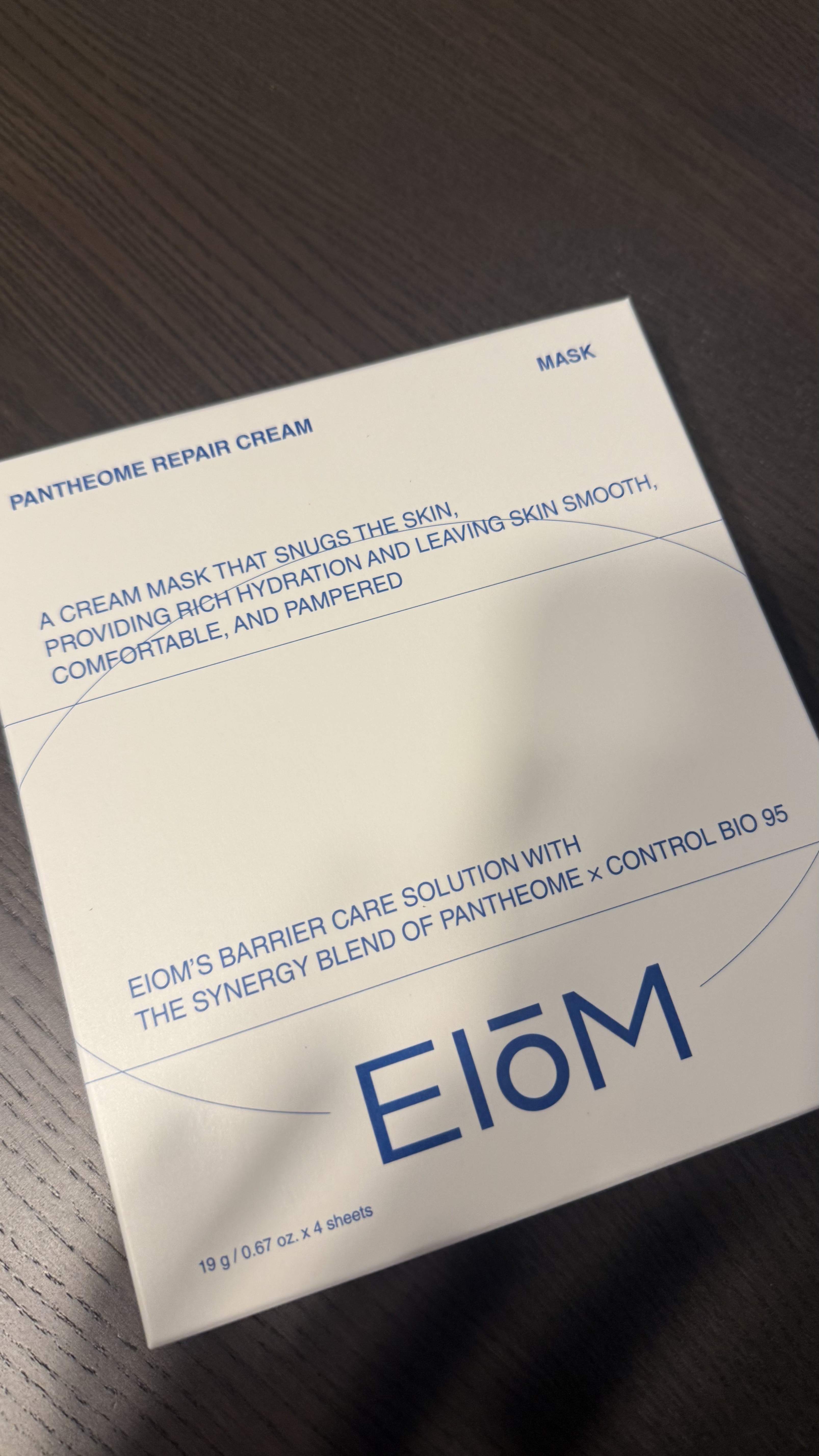 パンテオーム リペア クリーム シートマスク/EIOM/シートマスク・パックを使ったクチコミ（1枚目）