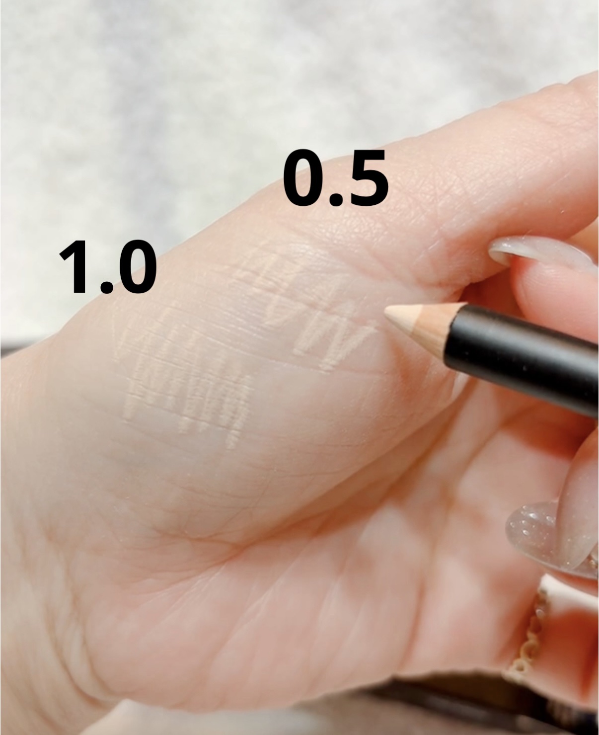 カバーパーフェクション コンシーラー ペンシル/the SAEM/ペンシルコンシーラーを使ったクチコミ（3枚目）