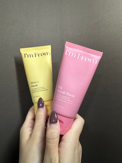 ハニーマスク/I'm from/洗い流すパック・マスクを使ったクチコミ(2枚目)