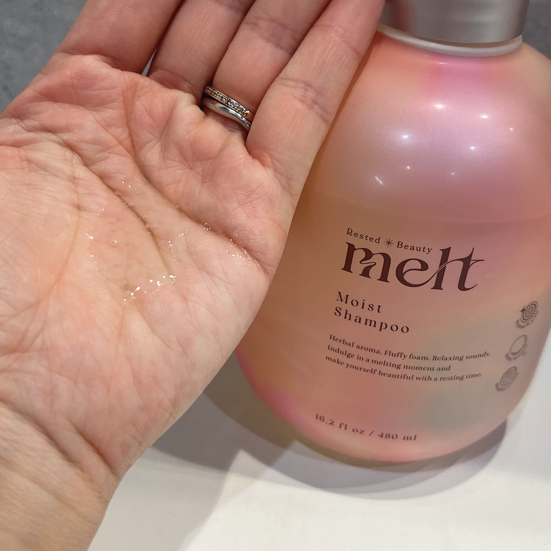 メルト モイストシャンプー／トリートメント/melt/市販シャンプーを使ったクチコミ（3枚目）