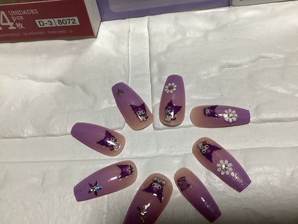 ネイルチップ(ハンド)/DAISO/ネイルチップ・パーツを使ったクチコミ(2枚目)