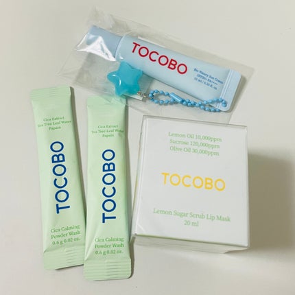 レモンシュガースクラブリップマスク/TOCOBO/リップスクラブを使ったクチコミ(3枚目)