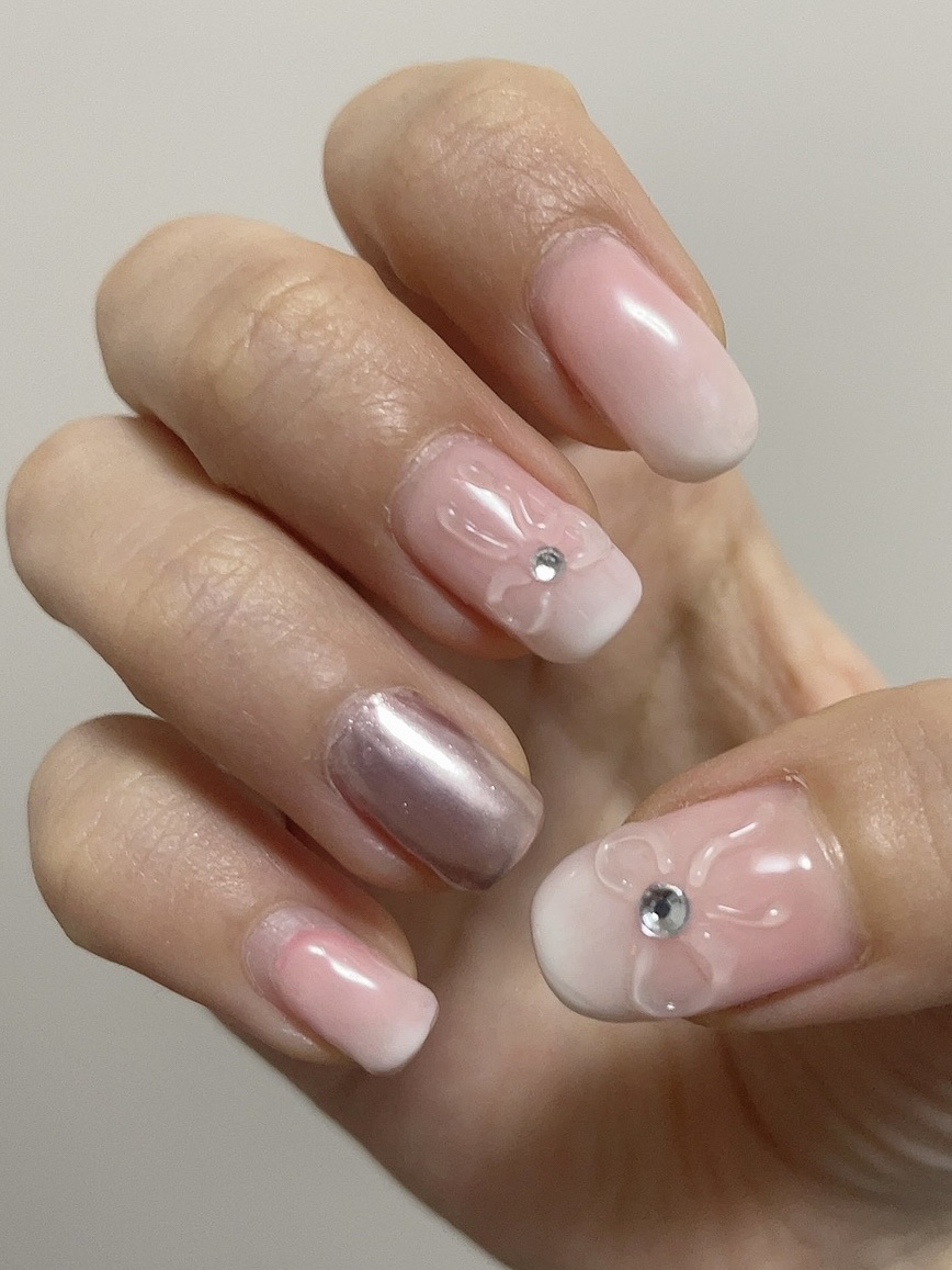 ジェルネイル（ライト対応）/セリア/ジェルネイルを使ったクチコミ（1枚目）